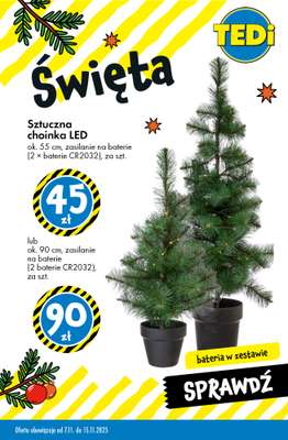 Tedi - gazetka promocyjna Świąteczne dekoracje w SUPERCENACH od środy 12.11 do soboty 15.11 - strona 11