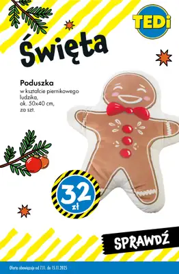 Tedi - gazetka promocyjna Świąteczne dekoracje w SUPERCENACH od środy 12.11 do soboty 15.11 - strona 5