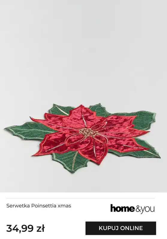 home&you - gazetka promocyjna Kolekcja Wigilijna Tradycja od środy 12.11 do niedzieli 23.11 - strona 2