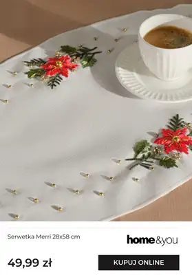 home&you - gazetka promocyjna Kolekcja Wigilijna Tradycja od środy 12.11 do niedzieli 23.11 - strona 9