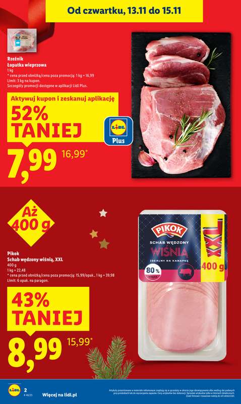 Lidl - gazetka promocyjna Oferta od czwartku od czwartku 13.11 do soboty 15.11 - strona 2