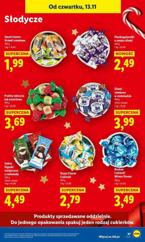Lidl - gazetka promocyjna Oferta od czwartku od czwartku 13.11 do soboty 15.11 - strona 37