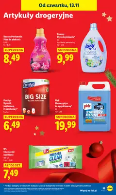 Lidl - gazetka promocyjna Oferta od czwartku od czwartku 13.11 do soboty 15.11 - strona 61