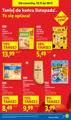 Lidl - gazetka promocyjna Oferta od czwartku od czwartku 13.11 do soboty 15.11 - strona 31