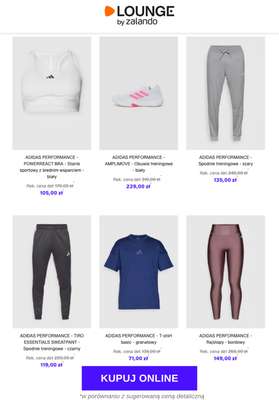 Lounge by Zalando - gazetka promocyjna Do -70% adidas Performance od środy 12.11 do soboty 15.11 - strona 8