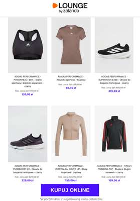 Lounge by Zalando - gazetka promocyjna Do -70% adidas Performance od środy 12.11 do soboty 15.11 - strona 6
