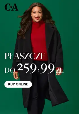 C&A - gazetka promocyjna Płaszcze damskie od 259,99 zł od środy 12.11 