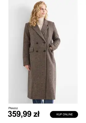 C&A - gazetka promocyjna Płaszcze damskie od 259,99 zł od środy 12.11  - strona 6