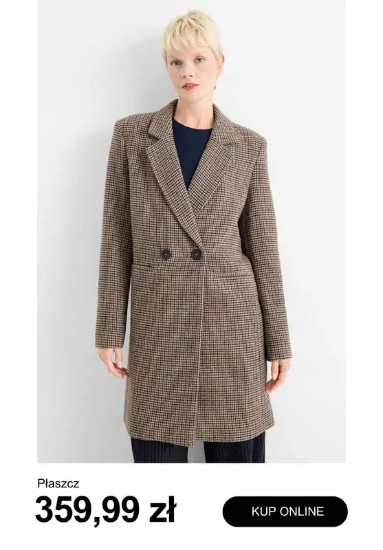 C&A - gazetka promocyjna Płaszcze damskie od 259,99 zł od środy 12.11  - strona 10