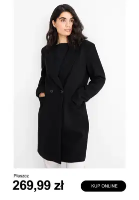 C&A - gazetka promocyjna Płaszcze damskie od 259,99 zł od środy 12.11  - strona 12