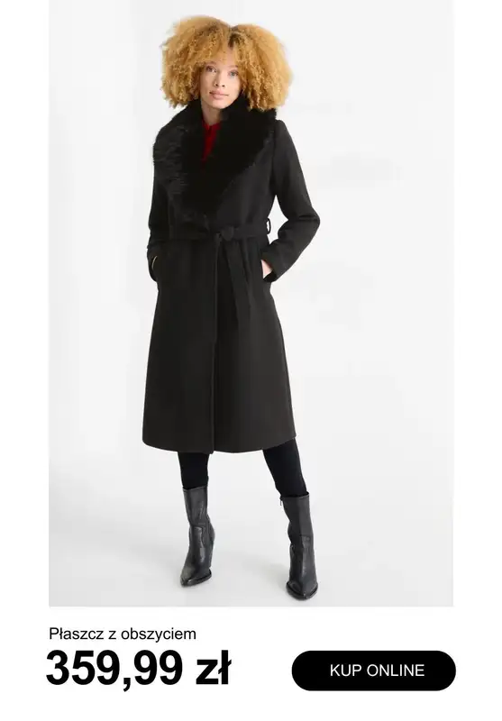 C&A - gazetka promocyjna Płaszcze damskie od 259,99 zł od środy 12.11  - strona 8