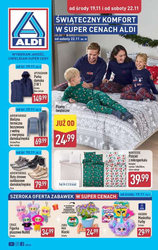 Aldi - gazetka promocyjna Aldi ma to coś! od środy 19.11 do soboty 22.11