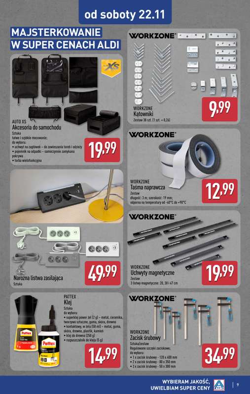 Aldi - gazetka promocyjna Aldi ma to coś! od środy 19.11 do soboty 22.11 - strona 9