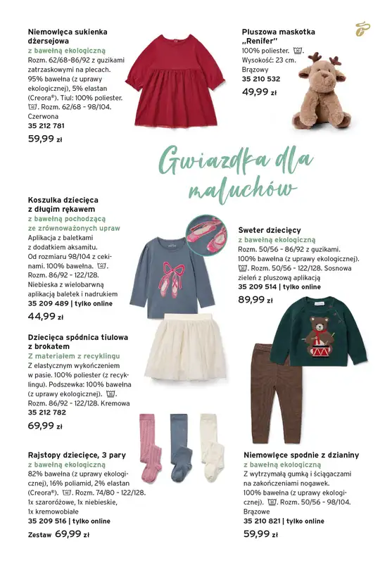Tchibo - gazetka promocyjna Gwiazdka dla maluchów od środy 12.11 do środy 24.12 - strona 3