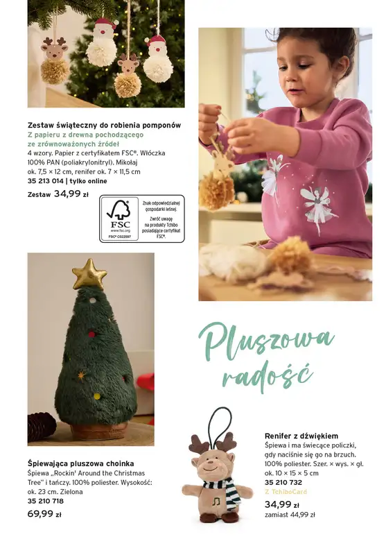 Tchibo - gazetka promocyjna Gwiazdka dla maluchów od środy 12.11 do środy 24.12 - strona 8