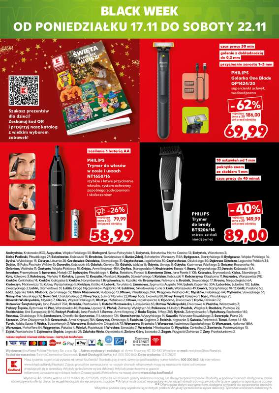 Kaufland - gazetka promocyjna Oferta Kaufland - Non Food od czwartku 13.11 do środy 19.11 - strona 18