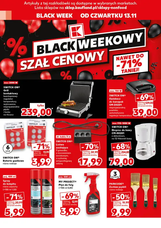 Kaufland - gazetka promocyjna Oferta Kaufland - Non Food od czwartku 13.11 do środy 19.11 - strona 10