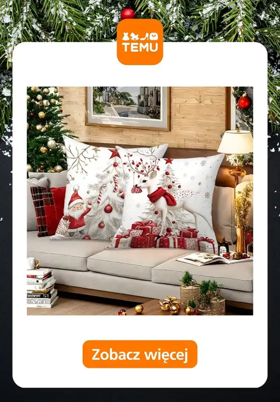 Temu - gazetka promocyjna Świąteczne pościele od środy 12.11  - strona 4