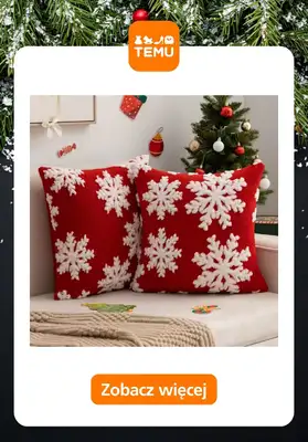 Temu - gazetka promocyjna Świąteczne pościele od środy 12.11  - strona 14