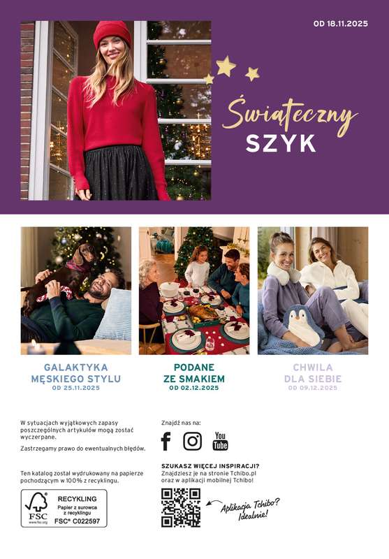 Tchibo - gazetka promocyjna Przytulne Święta od środy 12.11 do niedzieli 28.12 - strona 23