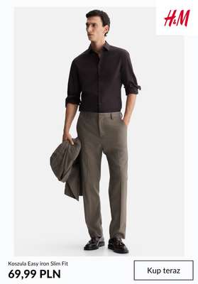 H&M - gazetka promocyjna NOWOŚCI - odzież męska od środy 12.11  - strona 4