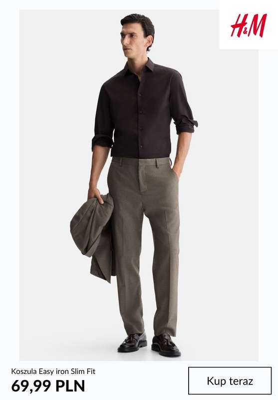 H&M - gazetka promocyjna NOWOŚCI - odzież męska od środy 12.11  - strona 4