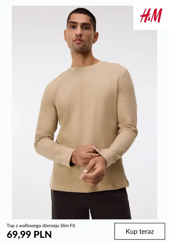 H&M - gazetka promocyjna NOWOŚCI - odzież męska od środy 12.11  - strona 6