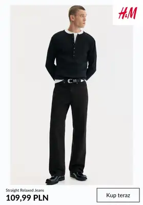 H&M - gazetka promocyjna NOWOŚCI - odzież męska od środy 12.11  - strona 8