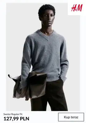 H&M - gazetka promocyjna NOWOŚCI - odzież męska od środy 12.11  - strona 2