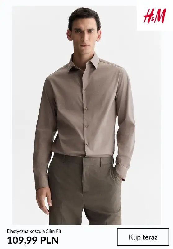 H&M - gazetka promocyjna NOWOŚCI - odzież męska od środy 12.11  - strona 9