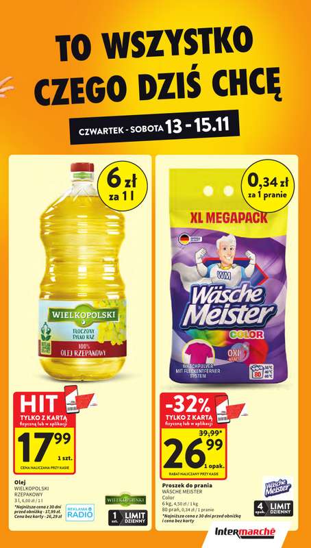 Intermarche - gazetka promocyjna Gazetka od czwartku 13.11 do środy 19.11 - strona 3