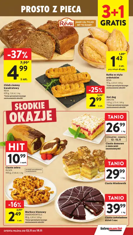 Intermarche - gazetka promocyjna Gazetka od czwartku 13.11 do środy 19.11 - strona 19