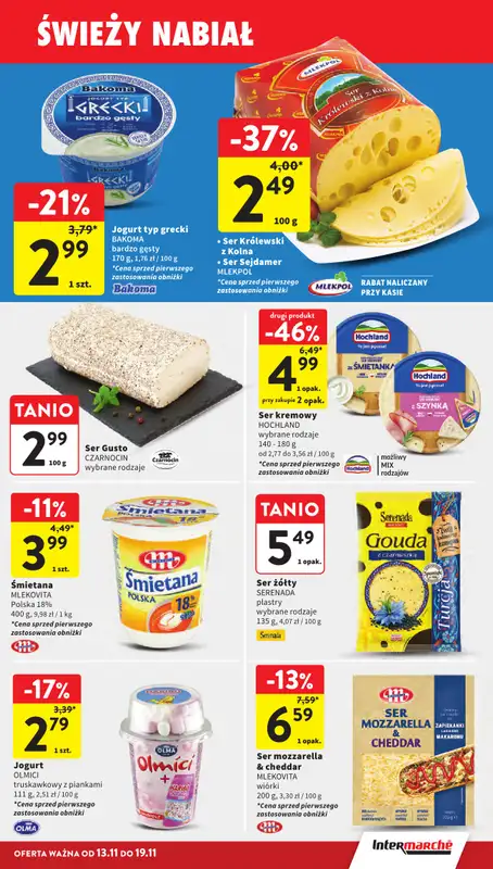 Intermarche - gazetka promocyjna Gazetka od czwartku 13.11 do środy 19.11 - strona 25