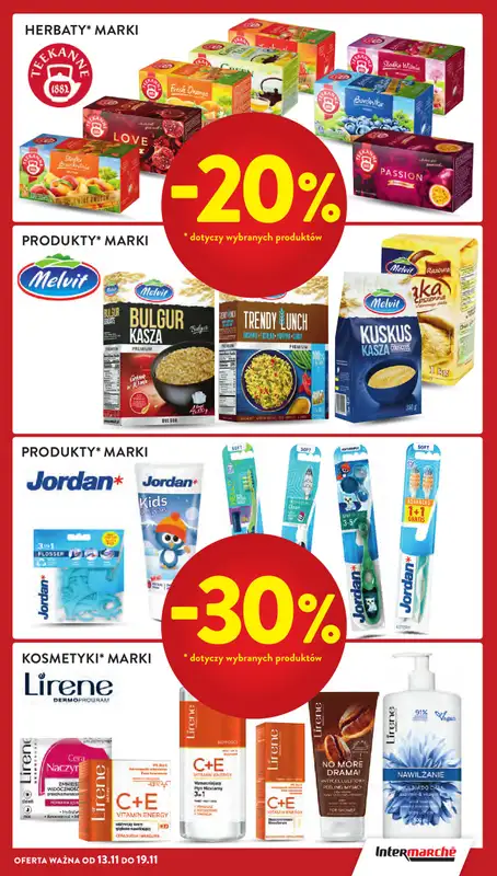 Intermarche - gazetka promocyjna Gazetka od czwartku 13.11 do środy 19.11 - strona 7