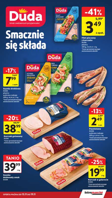 Intermarche - gazetka promocyjna Gazetka od czwartku 13.11 do środy 19.11 - strona 21