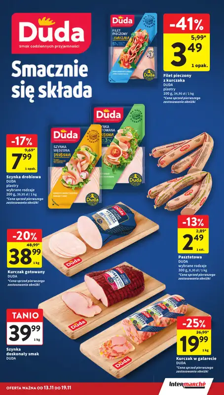 Intermarche - gazetka promocyjna Gazetka od czwartku 13.11 do środy 19.11 - strona 21