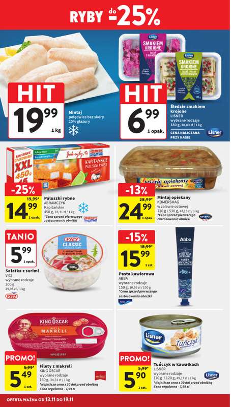 Intermarche - gazetka promocyjna Gazetka od czwartku 13.11 do środy 19.11 - strona 26