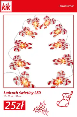 KiK - gazetka promocyjna Świąteczne dekoracje – od 15 zł od środy 12.11  - strona 5