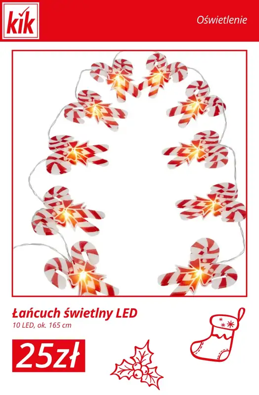 KiK - gazetka promocyjna Świąteczne dekoracje – od 15 zł od środy 12.11  - strona 5