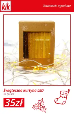 KiK - gazetka promocyjna Świąteczne dekoracje – od 15 zł od środy 12.11  - strona 12