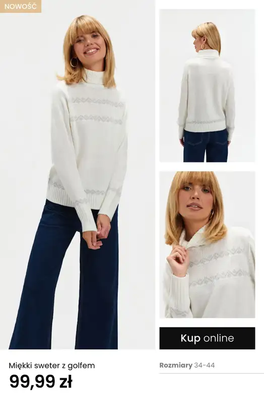 Top Secret - gazetka promocyjna -30% na kurtki, płaszcze, swetry, szaliki i czapki od środy 12.11 do czwartku 20.11 - strona 2