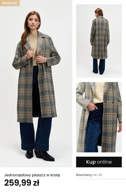 Top Secret - gazetka promocyjna -30% na kurtki, płaszcze, swetry, szaliki i czapki od środy 12.11 do czwartku 20.11 - strona 8