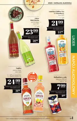 POLOmarket - gazetka promocyjna Katalog alkoholi  do czwartku 11.12 - strona 21