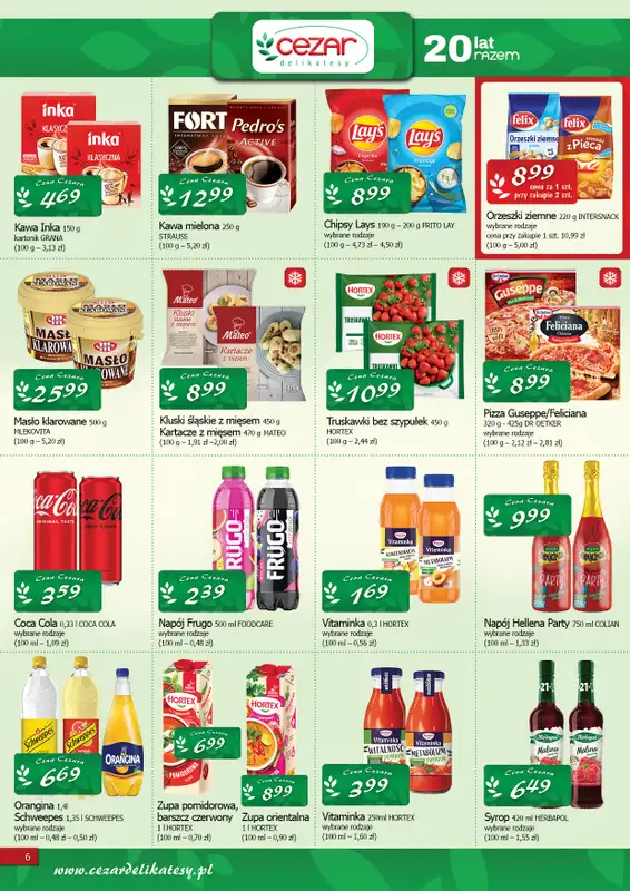CEZAR Delikatesy - gazetka promocyjna Gazetka od czwartku 13.11 do środy 26.11 - strona 6