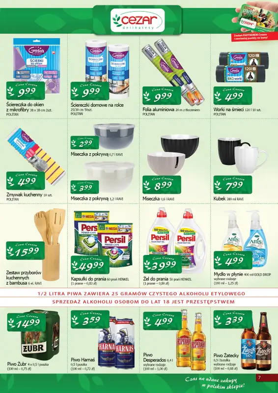 CEZAR Delikatesy - gazetka promocyjna Gazetka od czwartku 13.11 do środy 26.11 - strona 7