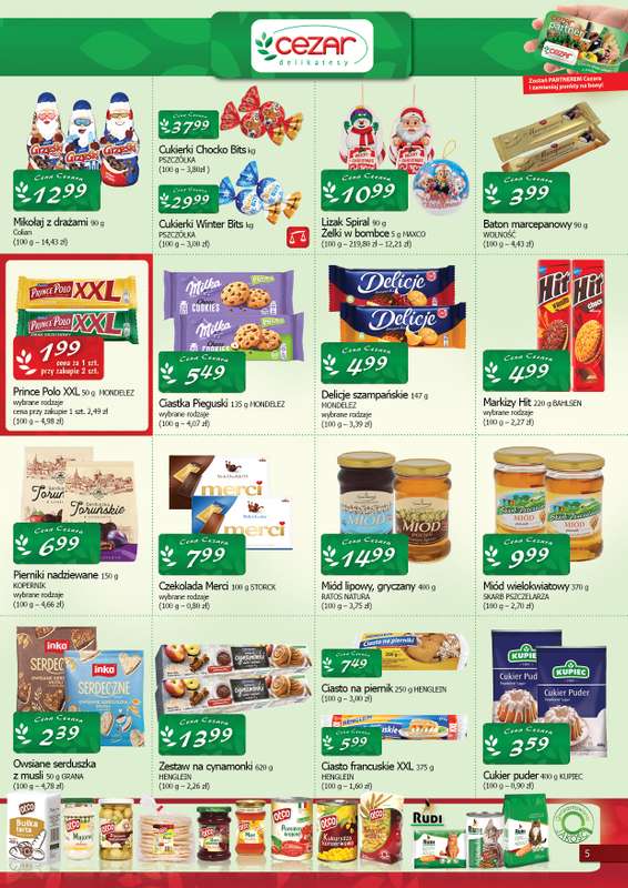 CEZAR Delikatesy - gazetka promocyjna Gazetka od czwartku 13.11 do środy 26.11 - strona 5