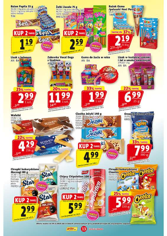 Prim Market - gazetka promocyjna Gazetka od czwartku 13.11 do środy 19.11 - strona 13