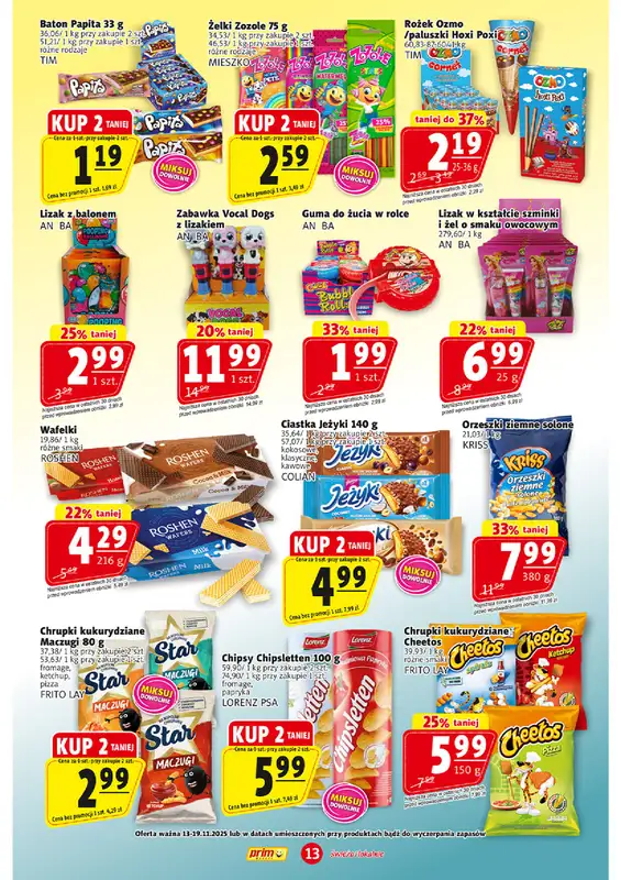 Prim Market - gazetka promocyjna Gazetka od czwartku 13.11 do środy 19.11 - strona 13