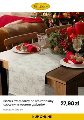 Prezenty - gazetka promocyjna Eurofirany | Świąteczne obrusy od środy 12.11  - strona 9