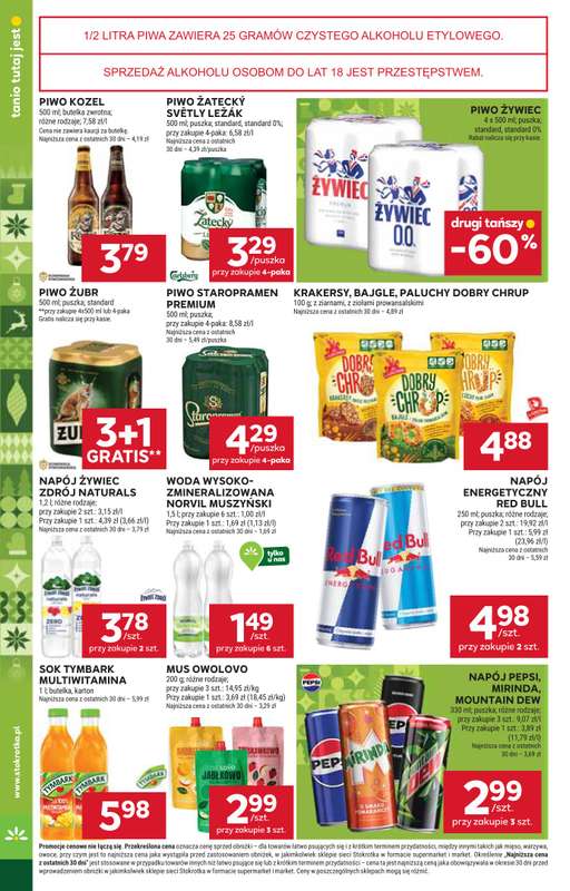 Stokrotka - gazetka promocyjna Gazetka Supermarket od czwartku 13.11 do środy 19.11 - strona 36